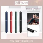 Открывалка для бутылок 2-в-1 удалитель пробки открывалка для бутылок нержавеющая сталь с ножом для фольги открывалка для бутылок вина штопор инструменты