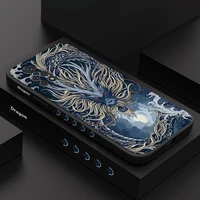 dazzling dragon phone case for xiaomi redmi note 11 11s 11t 10 10a 10t 10s 9t 9 8 7 pro plus 10c 9a 9c 9t 4g 5g cover
