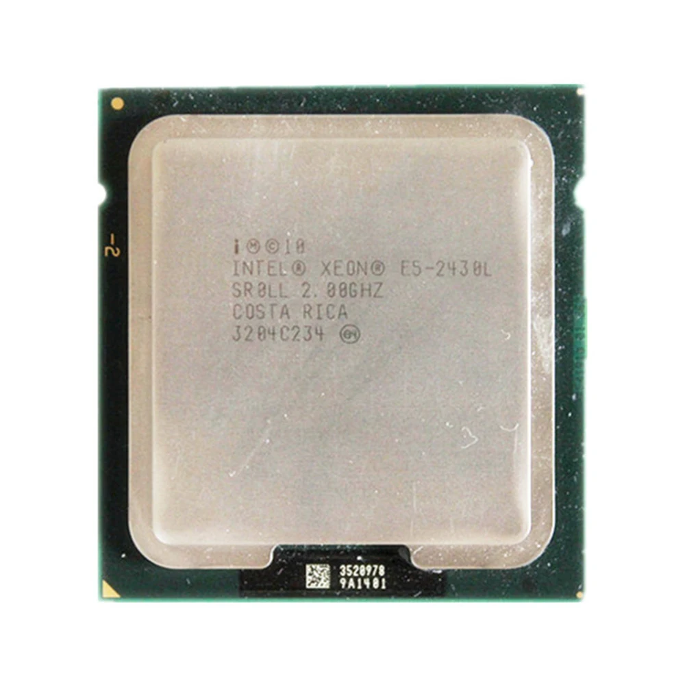 

Intel E5-2430L 2.0G 6 core 12 thread 1356 pin official version CPU