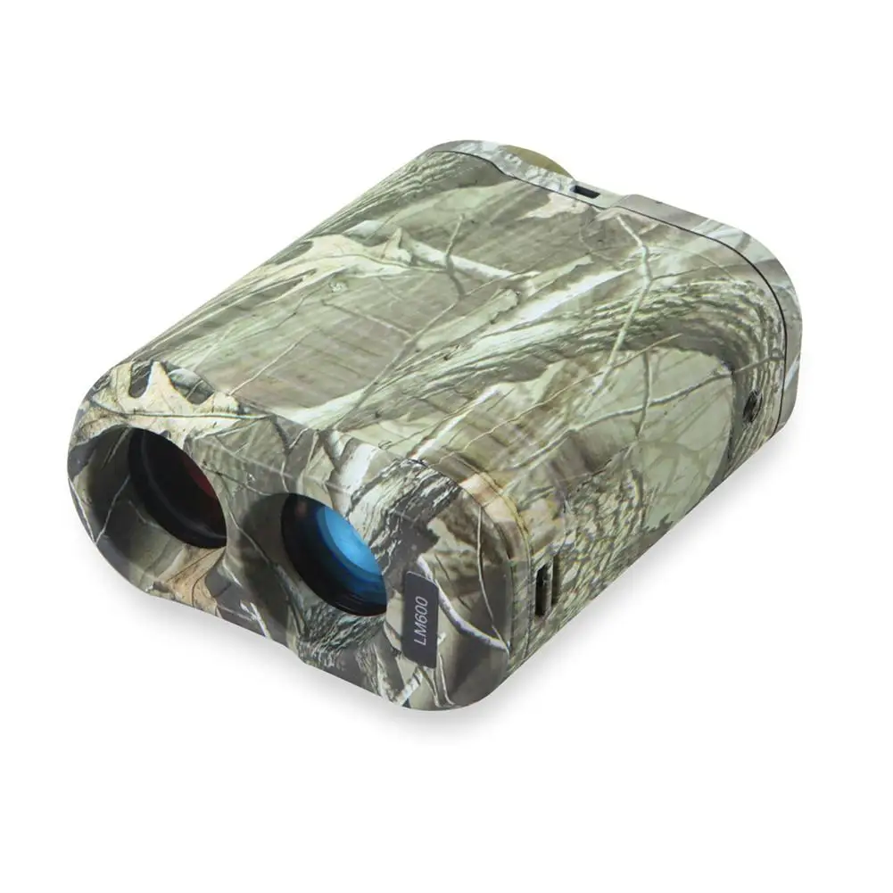 6x 600m Golf Laser Rangefinder High-precision Optical Lens Camouflage Telescope Distance Meter for Golf Sport Hunting