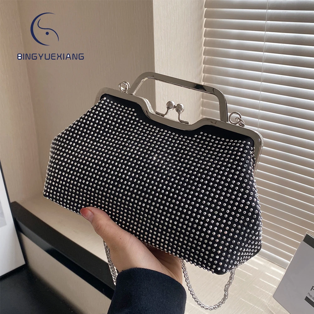 

Новинка Весна 2023, женская сумка через плечо, блестящие женские сумки, модные маленькие сумки-тоуты, женская сумка