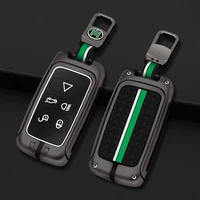 metal car remote key case cover shell fob land rover range rover evoque discovery sport velar for jaguar xe e pace xf xj keyless