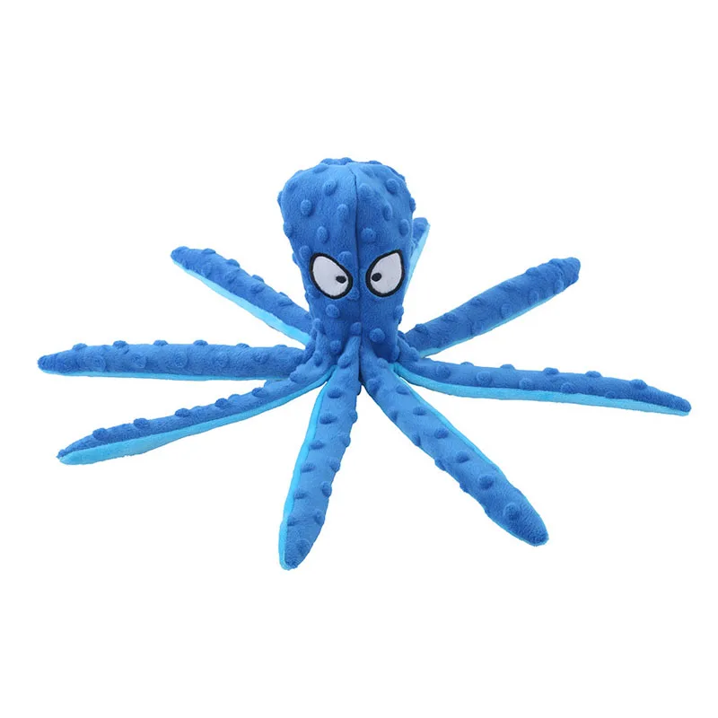 

Pet Plush Toy Cat Dog Squeak Octopus Shell Puzzle Toy Bite Resistant Interactive Pet Dog Teeth Cleaning Chew Toy Pet Supplies