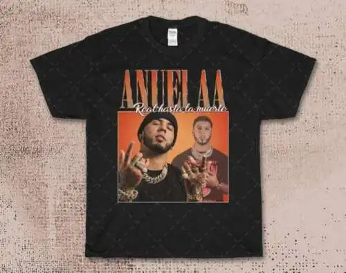 

Anuel Aa Rap Vintage T shirt90s Retro Vintage T-shirtGift Birthday T Shirt