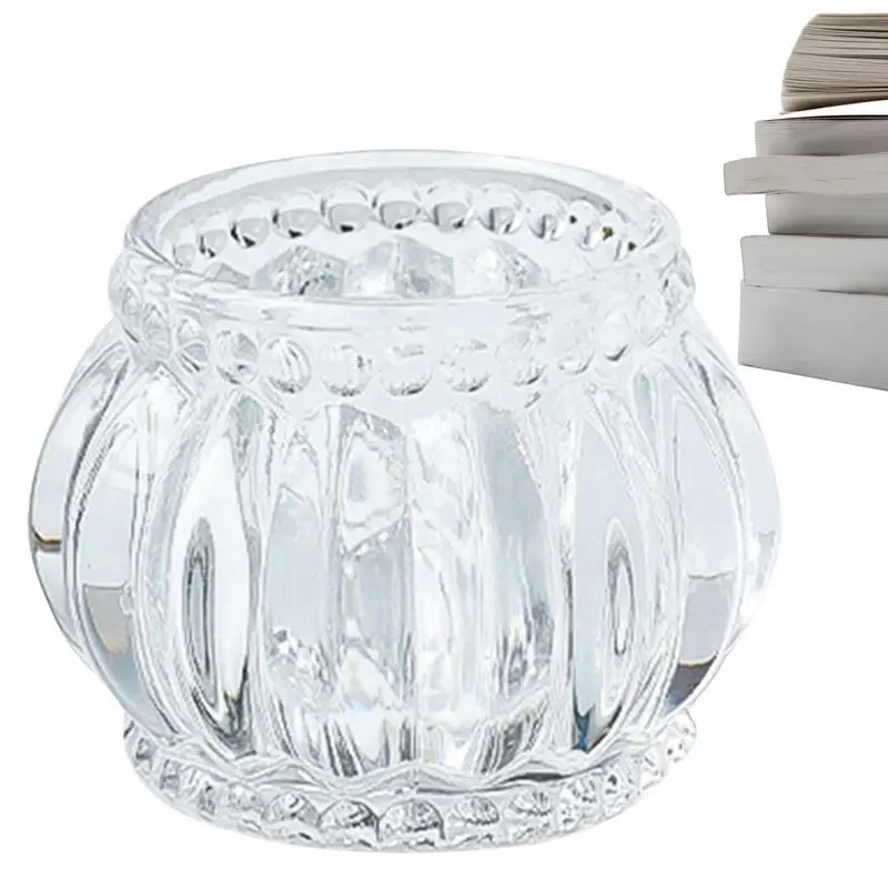 S Glass Clear Tealight Holders Tea Light Stand For Dinner Table Wedding Centerpieces Living Room Home Decor