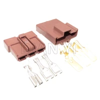 1 set 3 way car large power wire harness socket with terminal auto large current unsealed connector 6098 0208 6098 0210