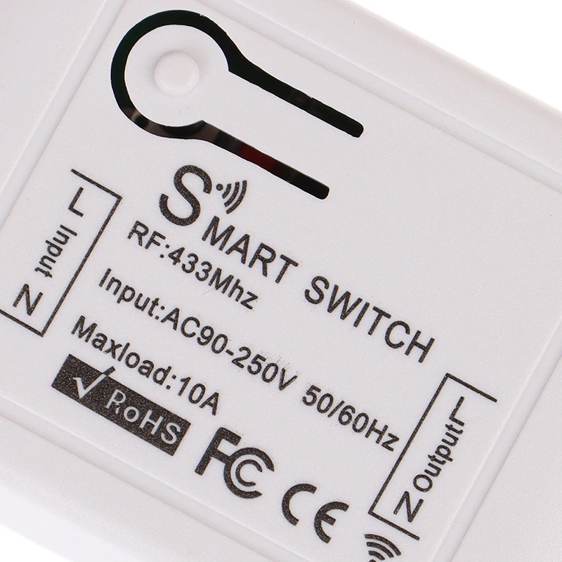 Беспроводной смарт-выключатель с дистанционным управлением 433 МГц | Дом и сад