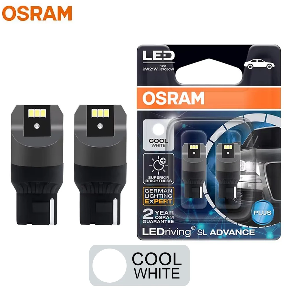 OSRAM LEDriving SL Advance T20 W21W 7440 6000K Автомобильный светодиодный указатель поворота Лампы