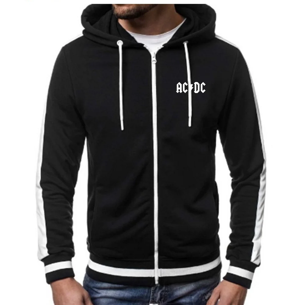 

Осень-зима 2023, новинка, Высококачественная Мужская толстовка на молнии, деловая Повседневная рубашка, пальто, модная спортивная толстовка в...