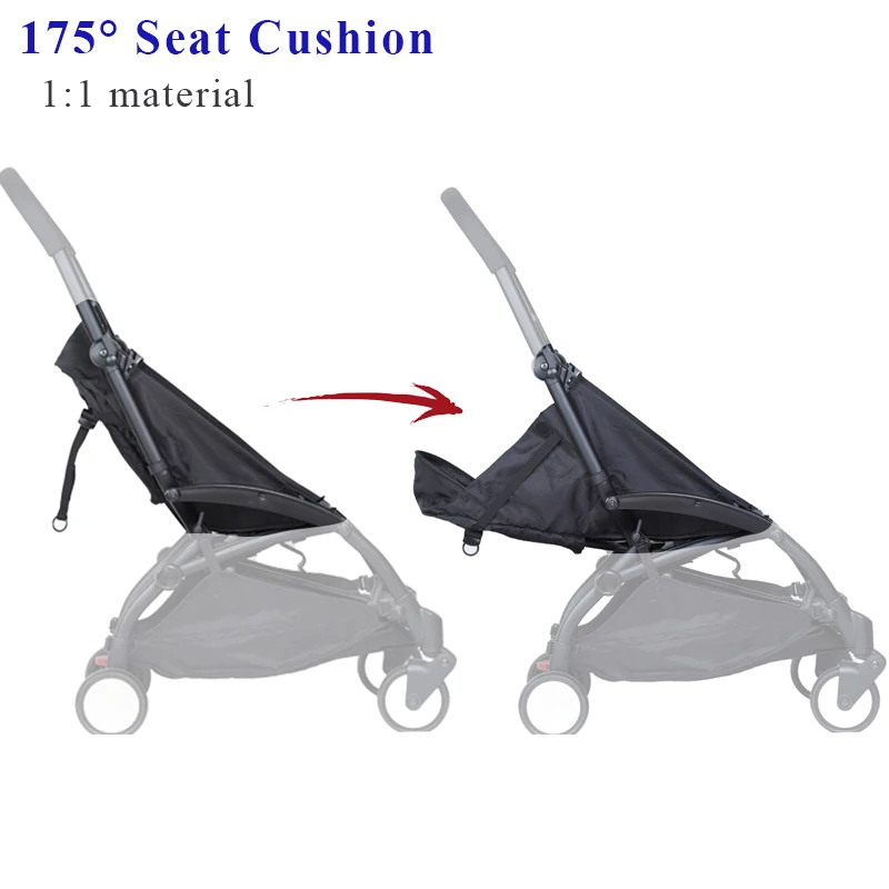 Спинка сиденья коляски 175 ° для Babyzen Yoyo, подушка сиденья, оригинальные тканевые аксессуары для детской коляски, подходит для Babytime Yoya от AliExpress RU&CIS NEW