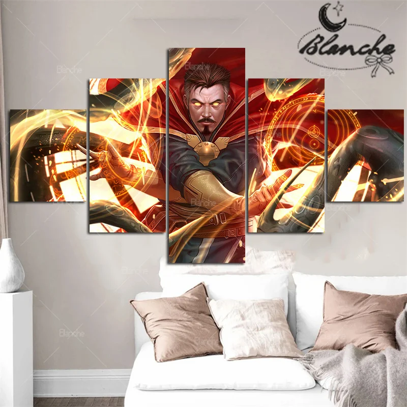 Набор для рисования на холсте комиксов Marvel Доктор странная магия 5 шт. | Живопись и