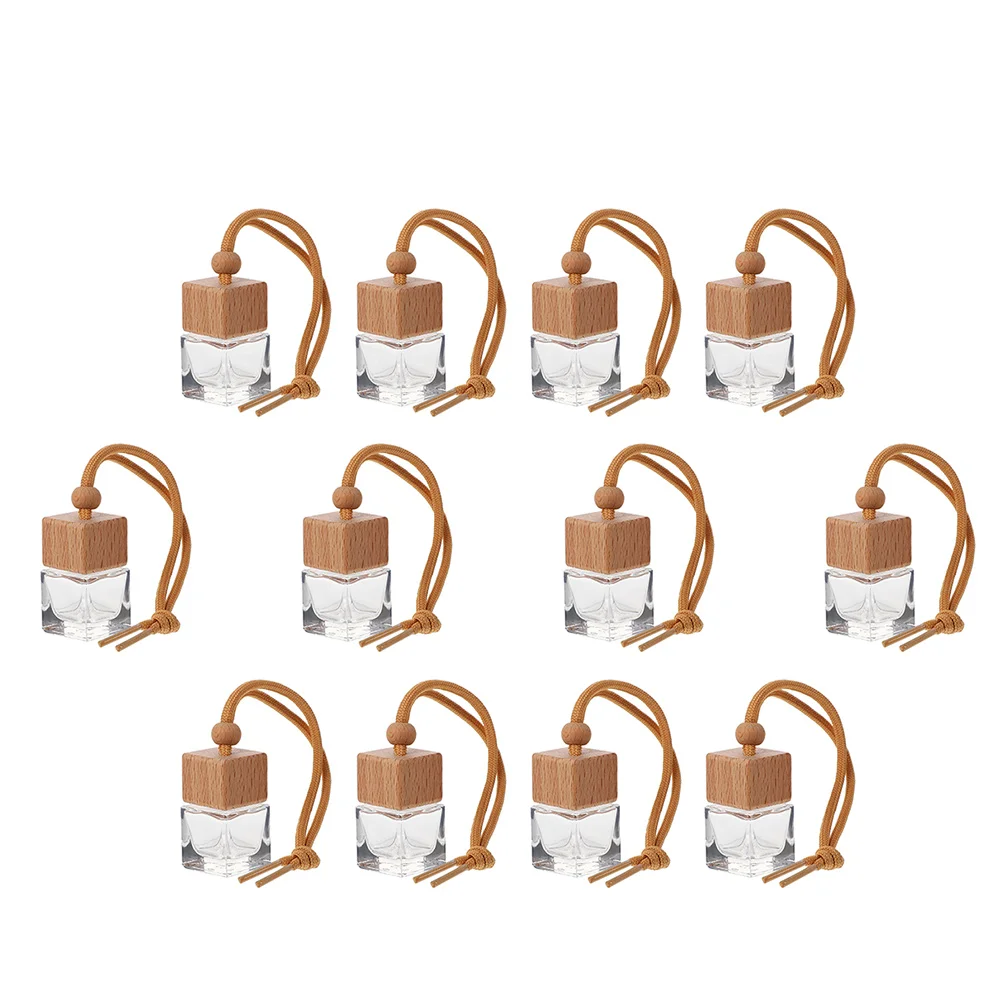 12 шт. подвеска в виде флакона для духов женский освежитель воздуха стеклянные