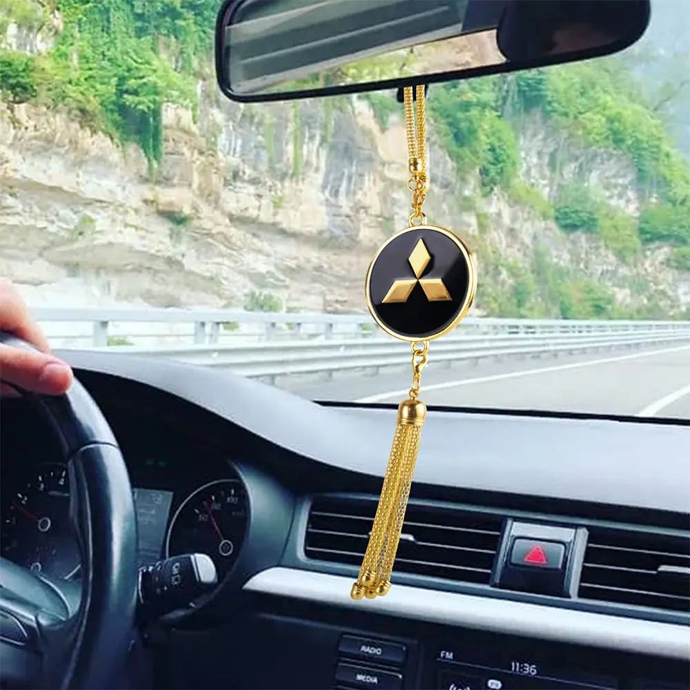 Интерьер автомобиля эмблема зеркало заднего вида подвеска украшение для Mitsubishi ASX