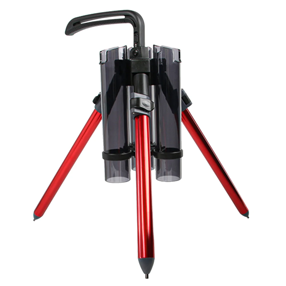 

Aluminum Alloy Fishing Rod Holder Portable Foldable Fishing Rod Pole Holder Adjustable Reinforced Pole Accessories Outdoor Tools