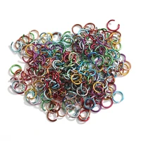 300600pcs open jump ring colorful connector circle crafts parts metal jewelry findings rings 6 8 10mm split rings wholesale