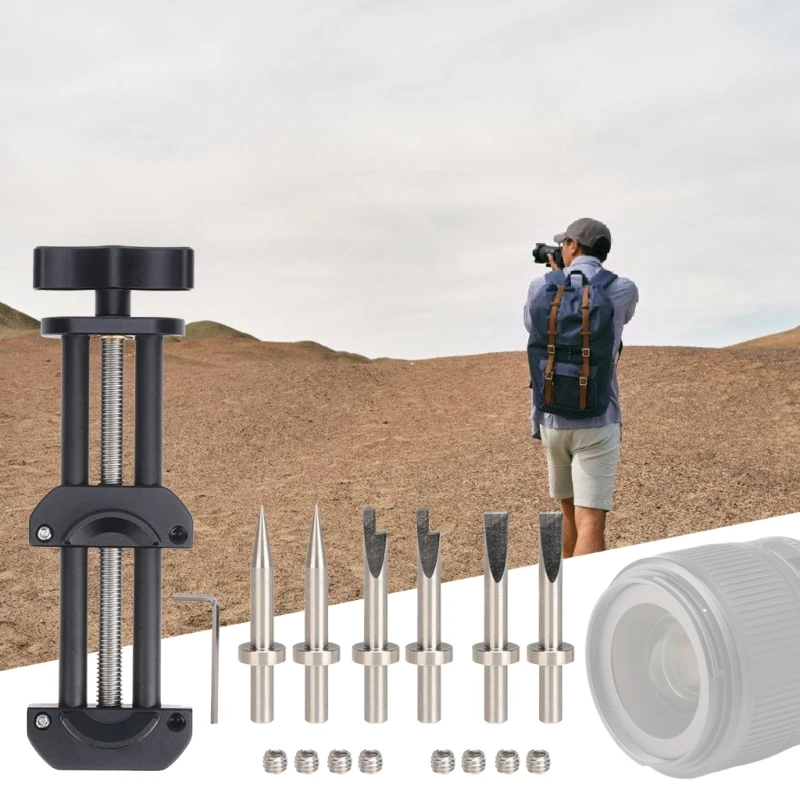 Набор инструментов для тисков объектива камеры. Точный инструмент фиксации