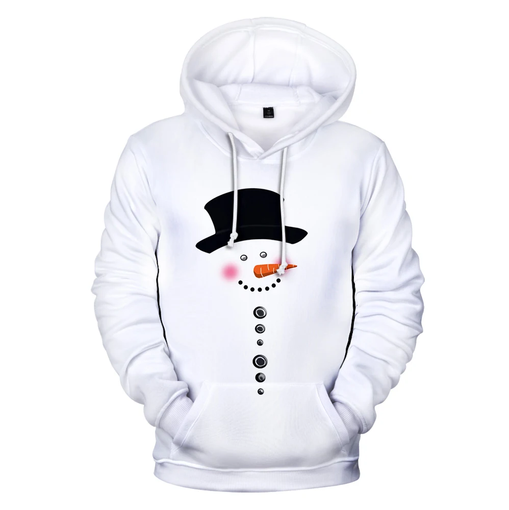 

Merry Christmas 3D Printing Hoodie Sweatshirt Men's and Women's Casual Fashion Sports All-match Streetwear Harajuku Style Hooded