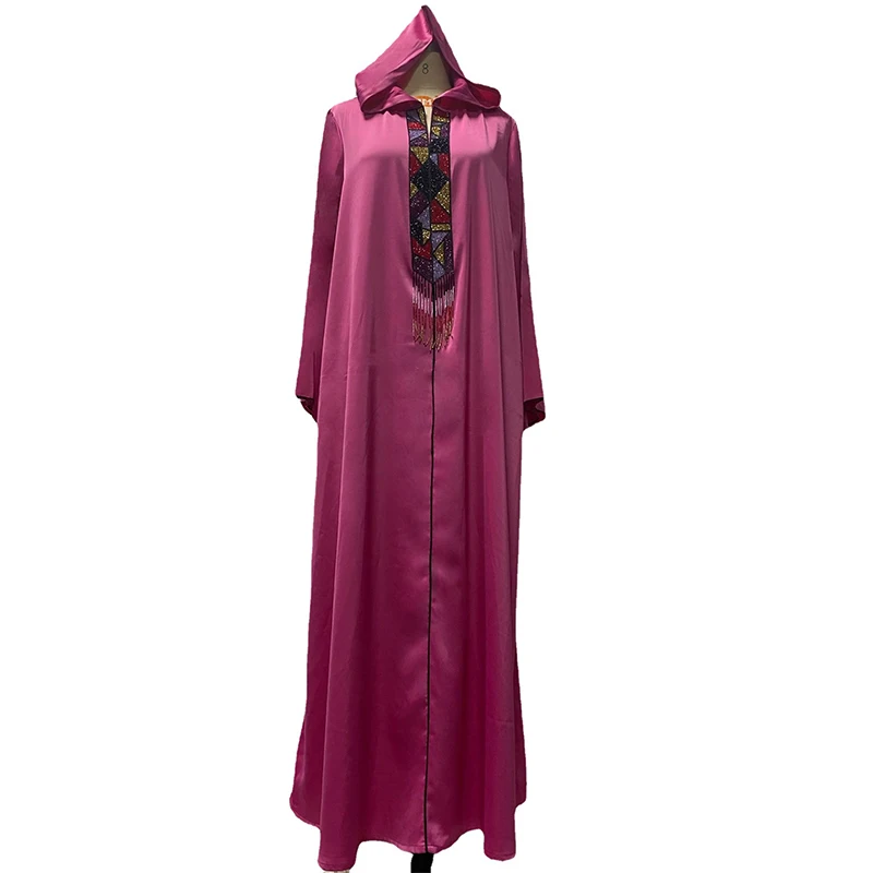 Djellaba Kaftan Dubai Abaya Islam Malaysia Turkey Arabic Muslim Long Dress Clothing African Dresses For Women Robe Longue Femme