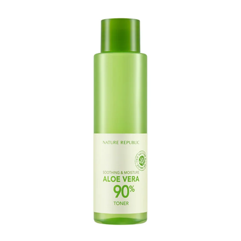 

Nature Republic Aloe Vera 90% Soothing & Moisture Facial Toner 150ml Face Moisturizing Serum Korea Cosmetics