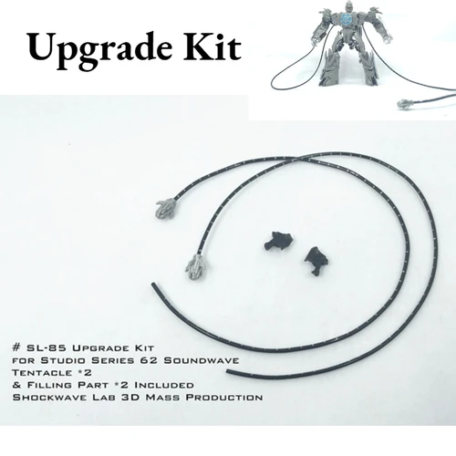 Для Studio Series SS62 Soundwave Tentacle/Leg Upgrade Kit Shockwave Lab SL-85 |