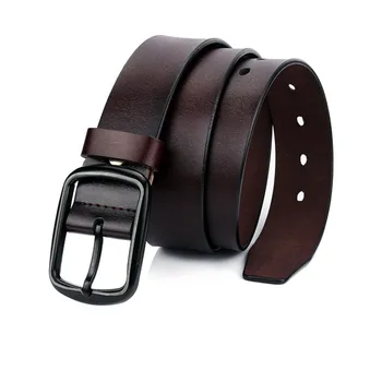 Men's Belts 100% Genuine Leather Belt Fashion Casual Luxury Brand Cow Leather Belt Waistband Lady 1