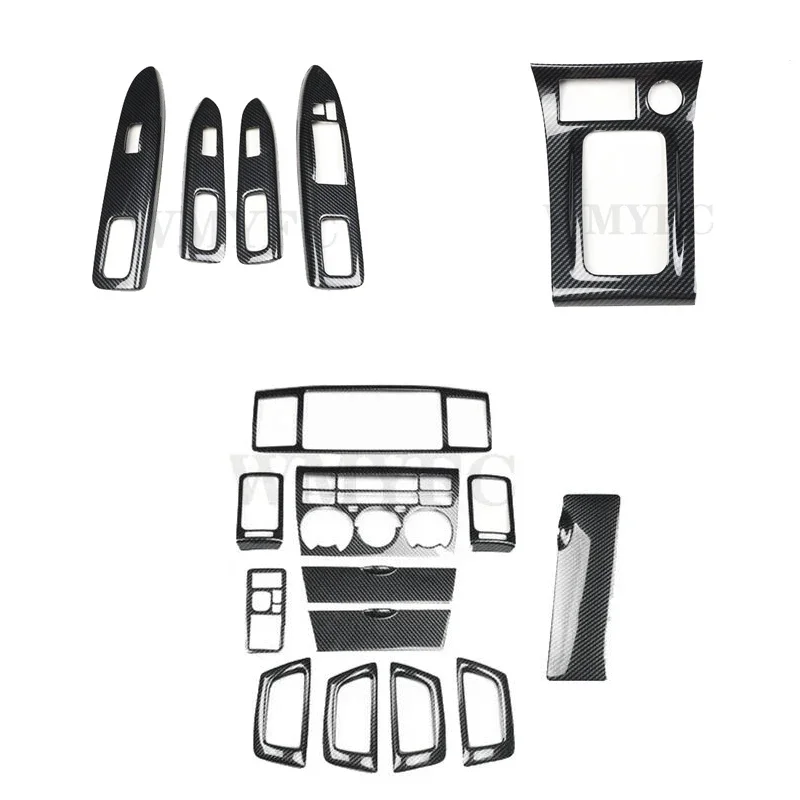 Правый руль ABS аксессуары для украшения интерьера автомобиля молдинги Обложка