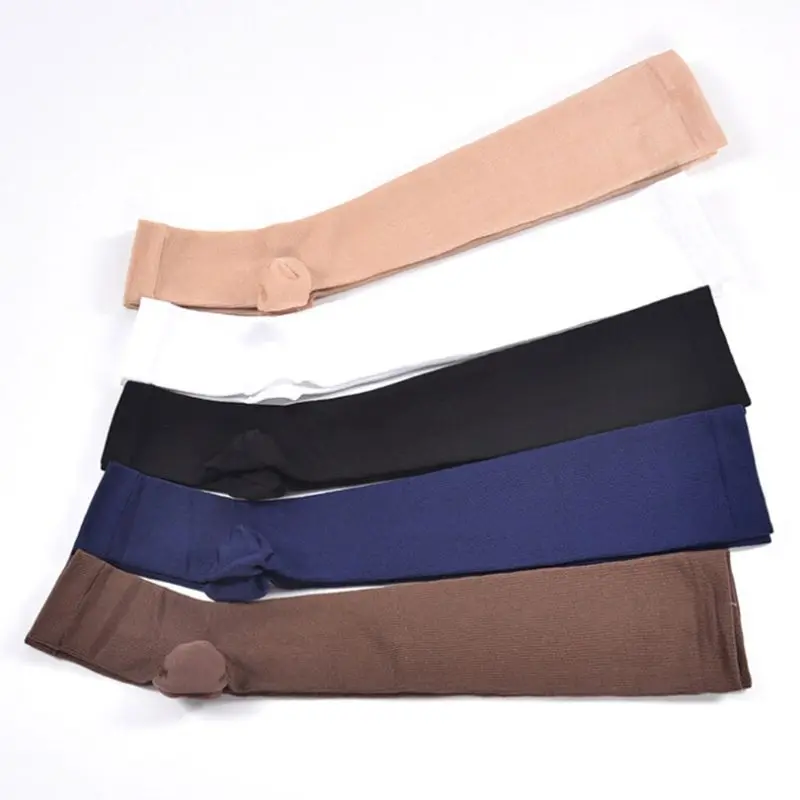 

Women Men Unisex Open Toe Knee High Socks Leg Support Warmer Relief Pain Therapeutic Anti-Fatigue Sport Compression T8NB