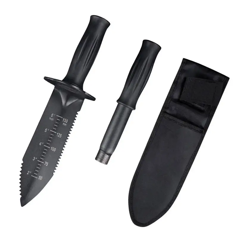 

Модернизированная версия металлоискателя, нож-Лопатка из нержавеющей стали с удлиненной ручкой, для кемпинга и сада