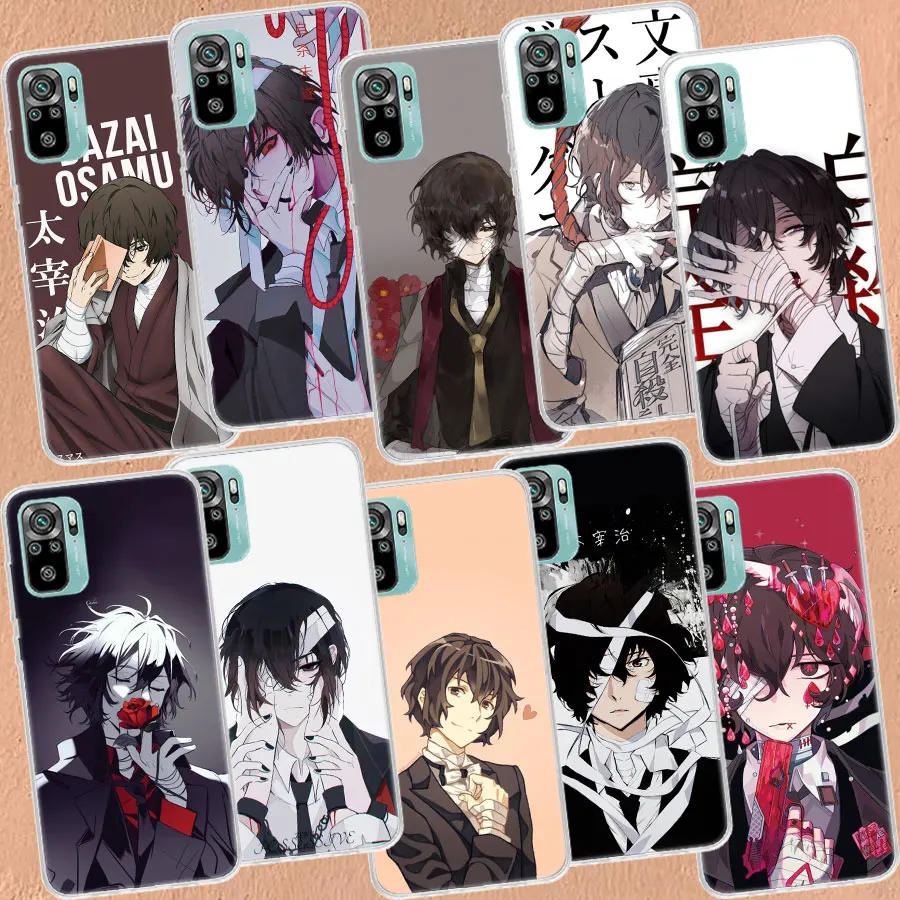 

Anime Bungou Stray Dogs Dazai Osamu Phone Case For Xiaomi Redmi 10 9 Prime 8 7 6 10A 10C 10X 9A 9C 9T 8A 7A 6A S2 K20 K30 K40 Pr