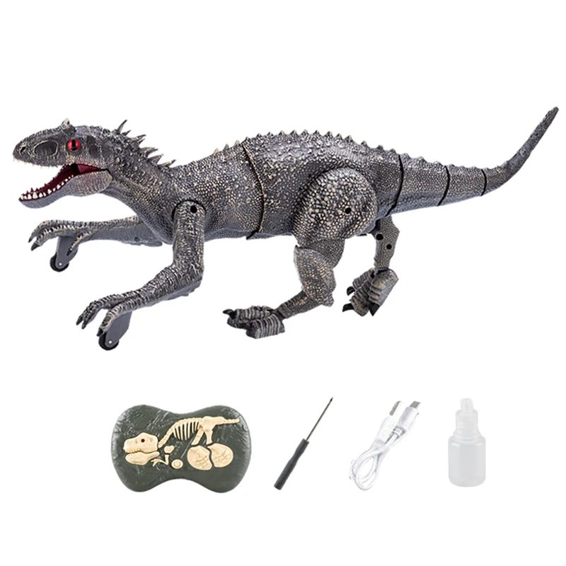 

Electric Dinosaur Velociraptor Toys 2.4G Remote Control Dinosaur Toys Animal Model Kids Games Boys Gifts