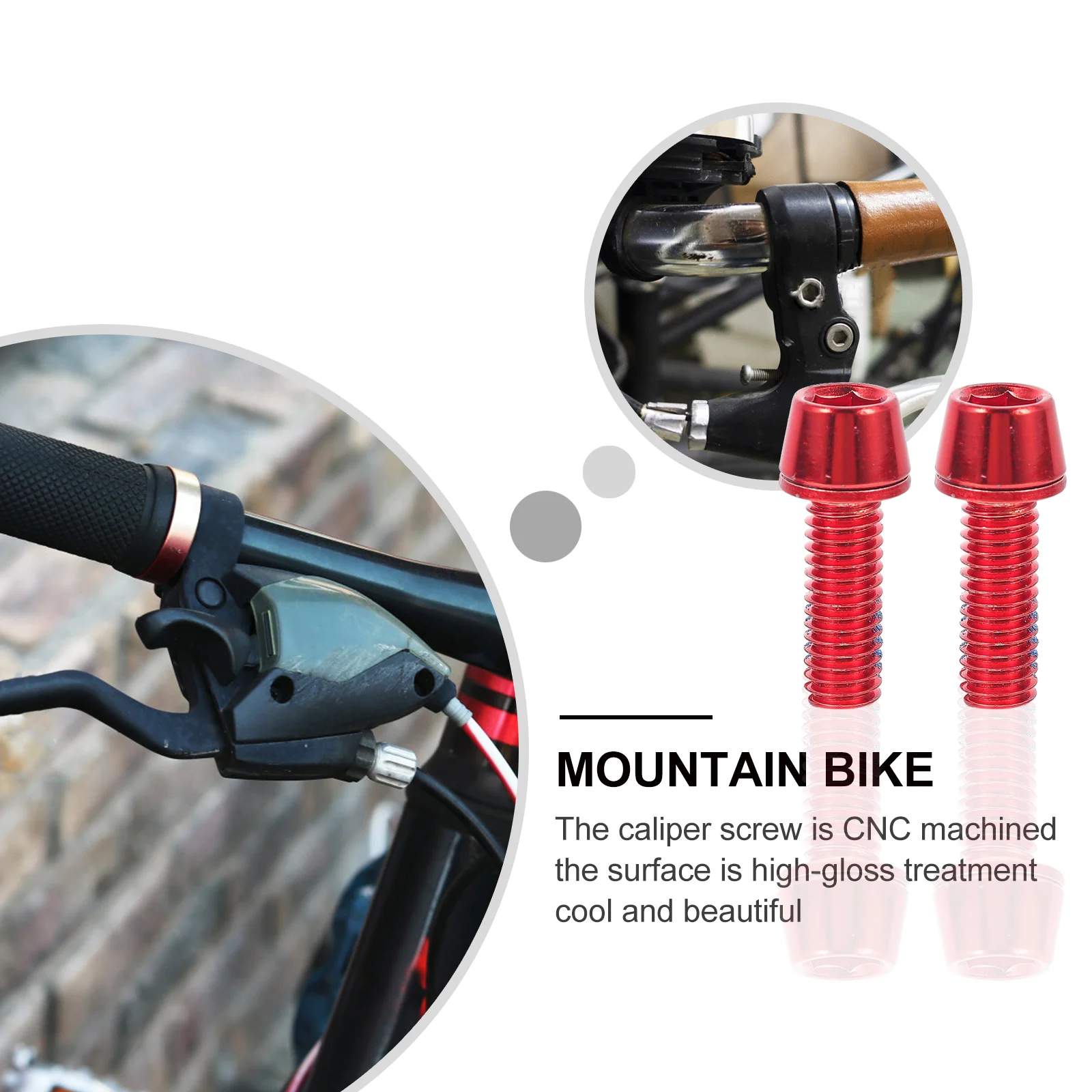 6 шт. велосипедные винты аксессуары для велоспорта тормозного диска