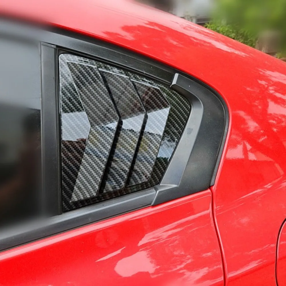 Фото Для Honda Civic Sedan 9th 2011-2015 автомобильная наклейка заднее жалюзи, оконная боковая крышка, накладка, вентиляционный совок, аксессуары, украшение №3