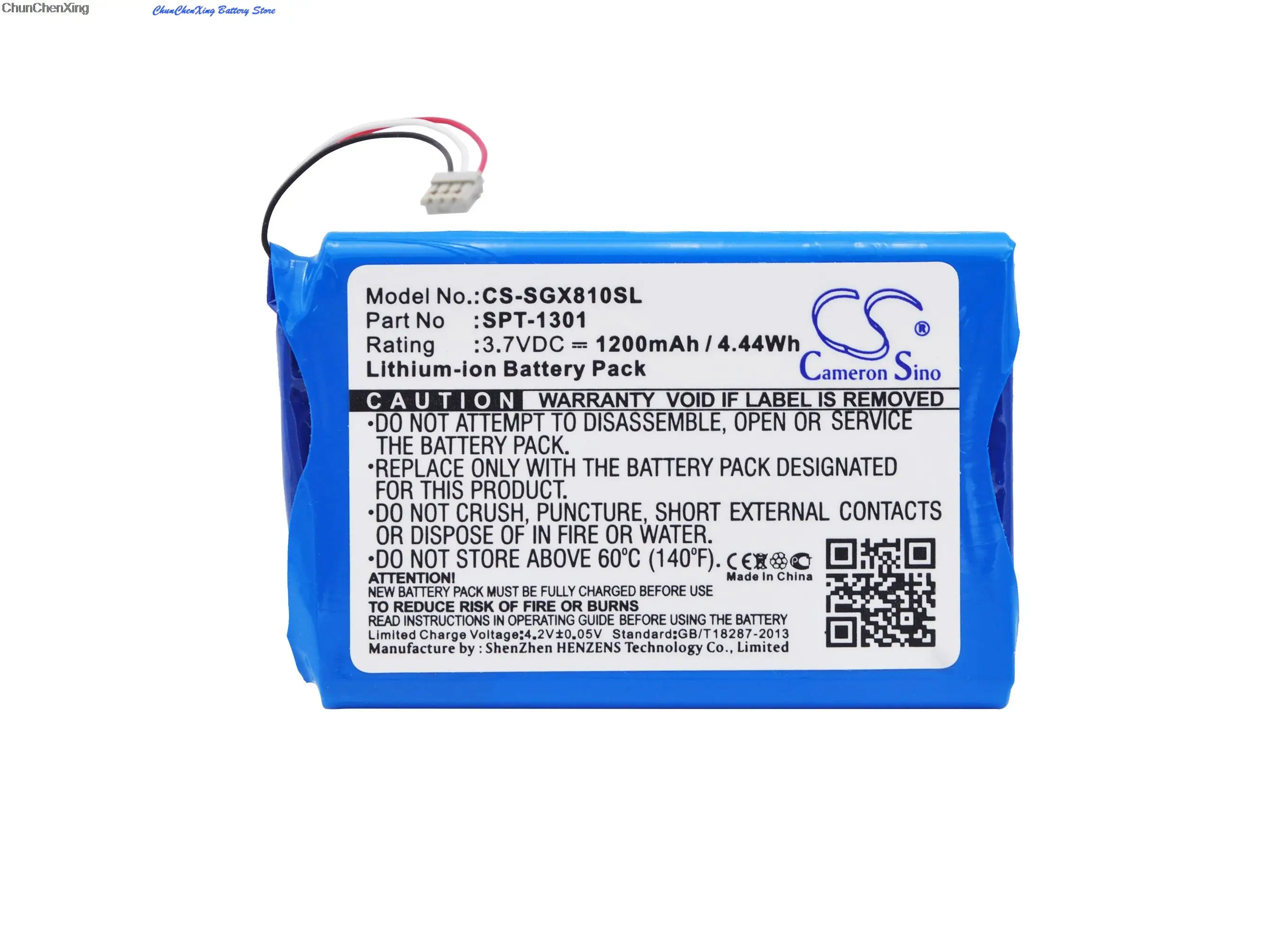 Аккумулятор Cameron Sino 1200 мАч SPT-1301 для SkyGolf SkyCaddie Touch X8F-SCTouch