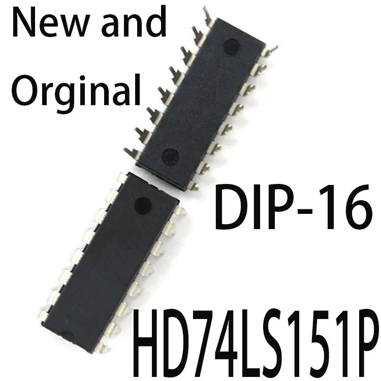 

10 шт. новые и оригинальные SN74LS151N DIP16 DIP-16 74LS151 DIP SN74LS151 HD74LS151P