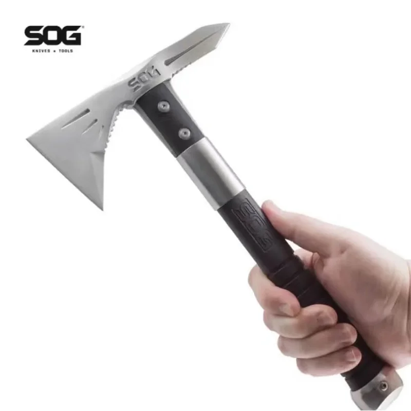 

Топор для альпинизма SOG F182N/F183N, многофункциональный инструмент для самообороны и тактического выживания, для походов на открытом воздухе, о...