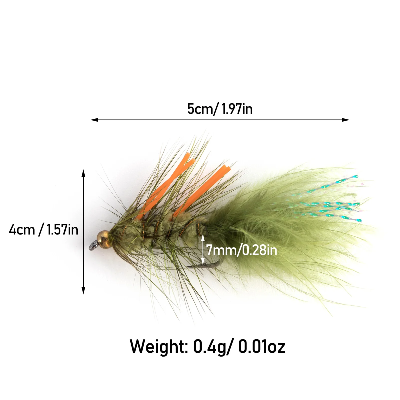 Нахлыстовые рыболовные мушки с 15 звеньями резиновые дужки влажные мухи