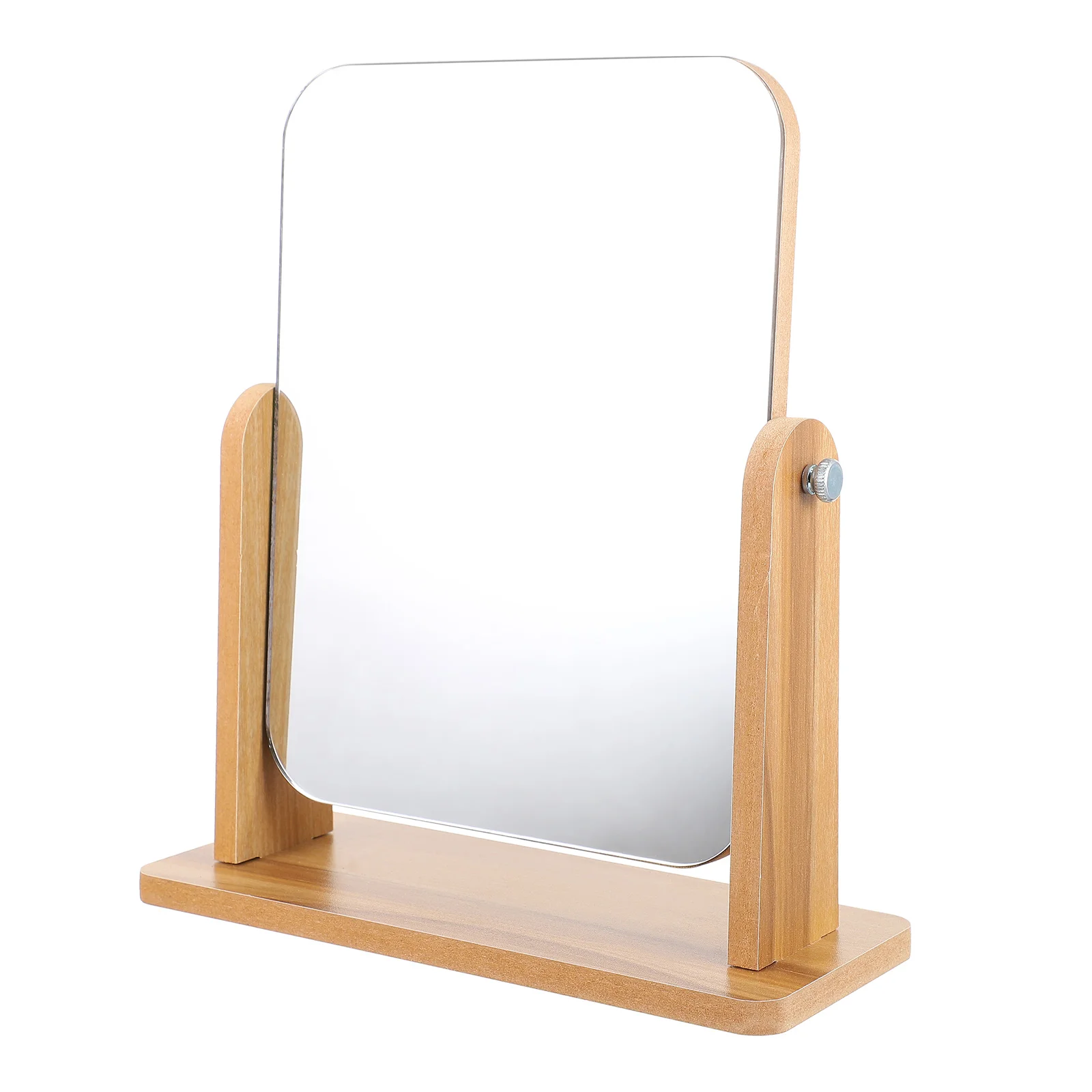 

Mirror Makeup Desk Vanity Table Stand Beauty Standing Face Mirrors Personal Magnifying Handheld Portable Sided Double Swivel