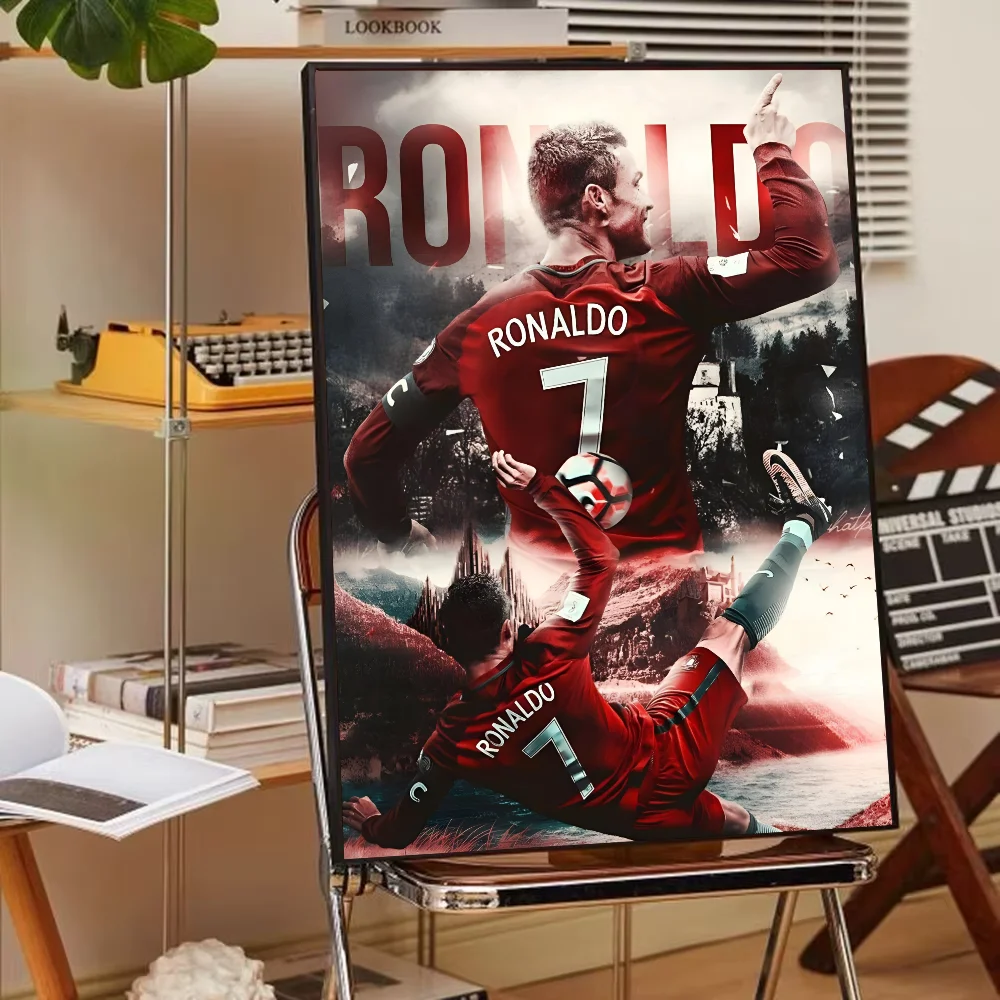 C-Cristiano R-Ronaldo CR7 Классический винтажный постер с принтом бумаги для дома гостиной