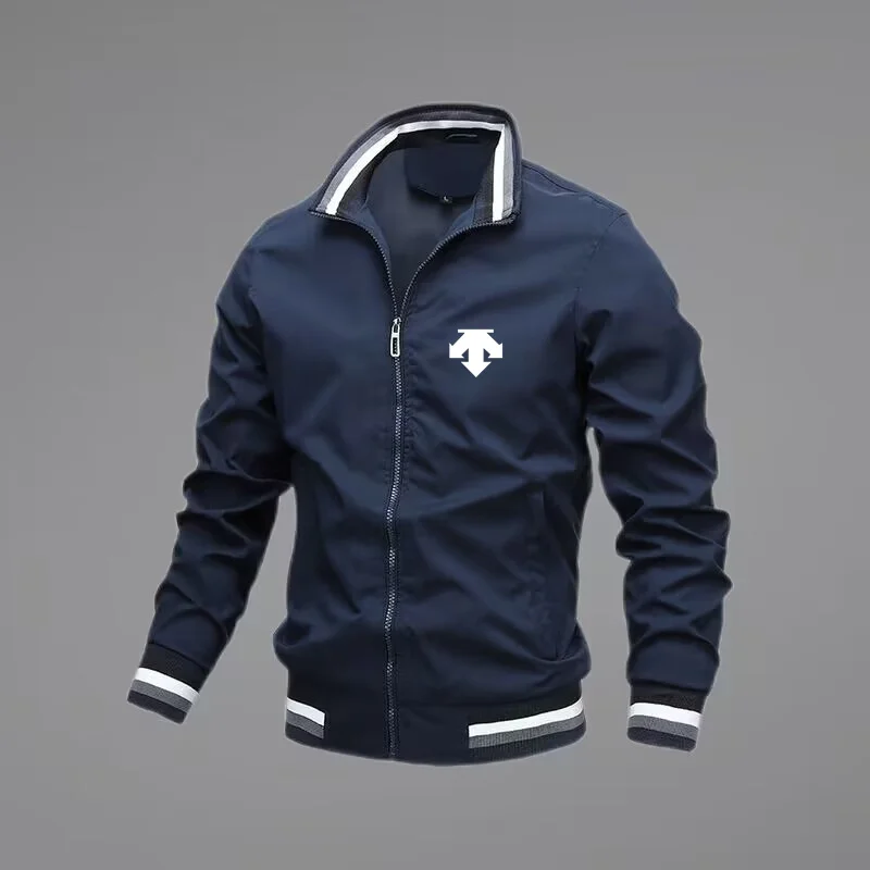 

Golf Tops Jacket Autumn New Men's Windproof Ultraviolet-Proof Cycling Zipper Casual Work Fashion Outdoor Sport Adventure Jacket