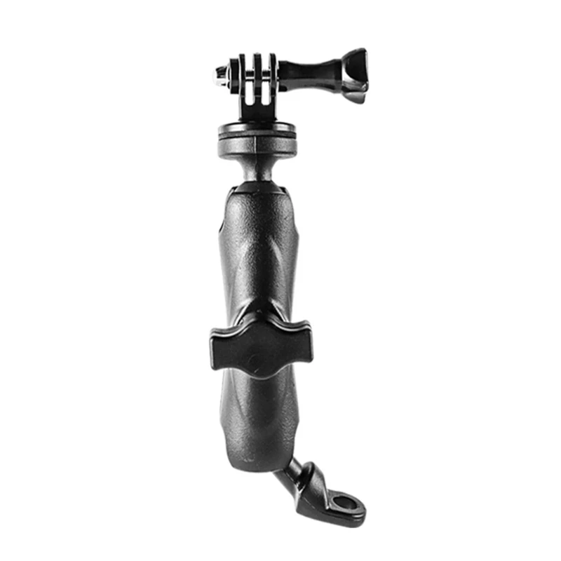 

Bike Motorcycle Camera Stand Handlebar Rearview Mirror Mount Bracket Metal Stand