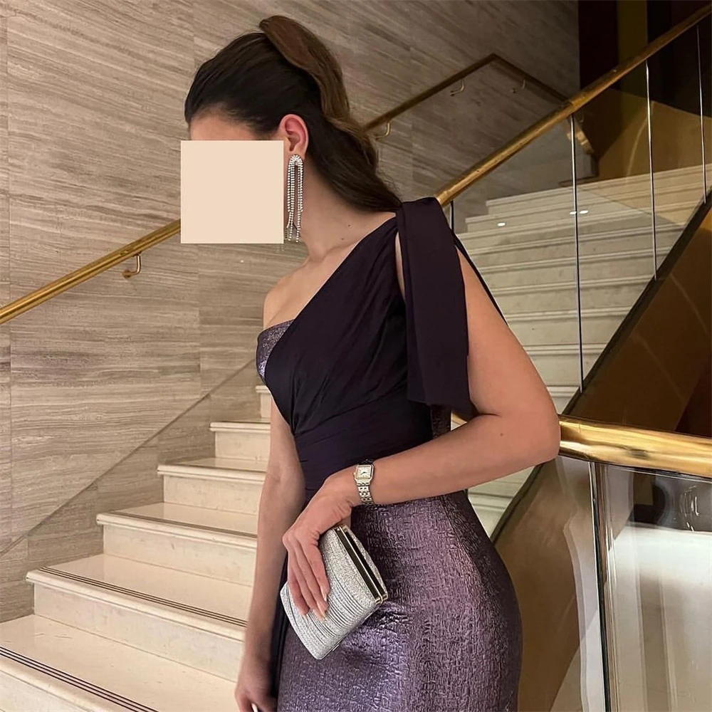 Сексуальное платье на одно плечо по индивидуальному заказу коктейльное