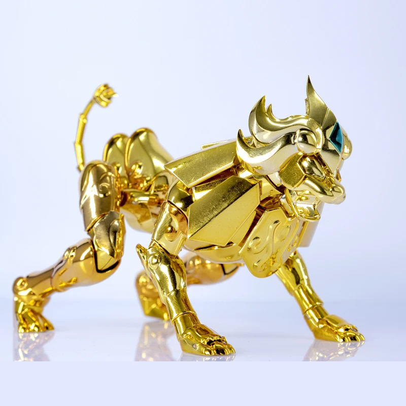 Фото Фигурка Saint Seiya Myth Cloth EX: Лео (Айолия) с тотемом, Золотые Рыцари Зодиака, коллекционная модель CS, в наличии №4