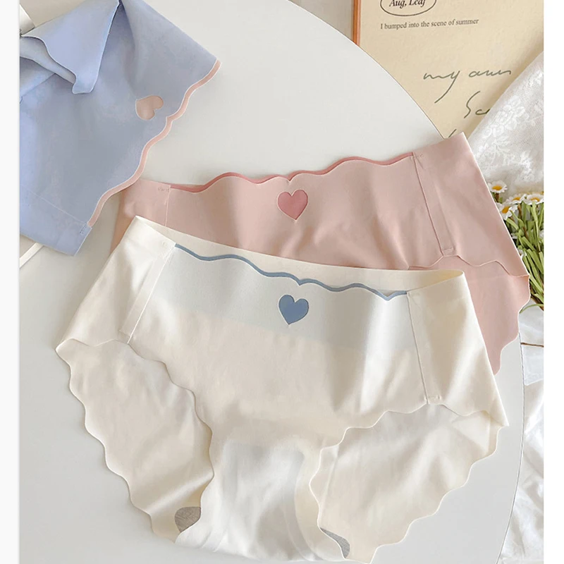 

5Pcs/Set Seamless Panties Women Sexy Underwear Female Underpants Ultra-thin Midriff-Waist Briefs Ladies Comfy Invisible Lingerie