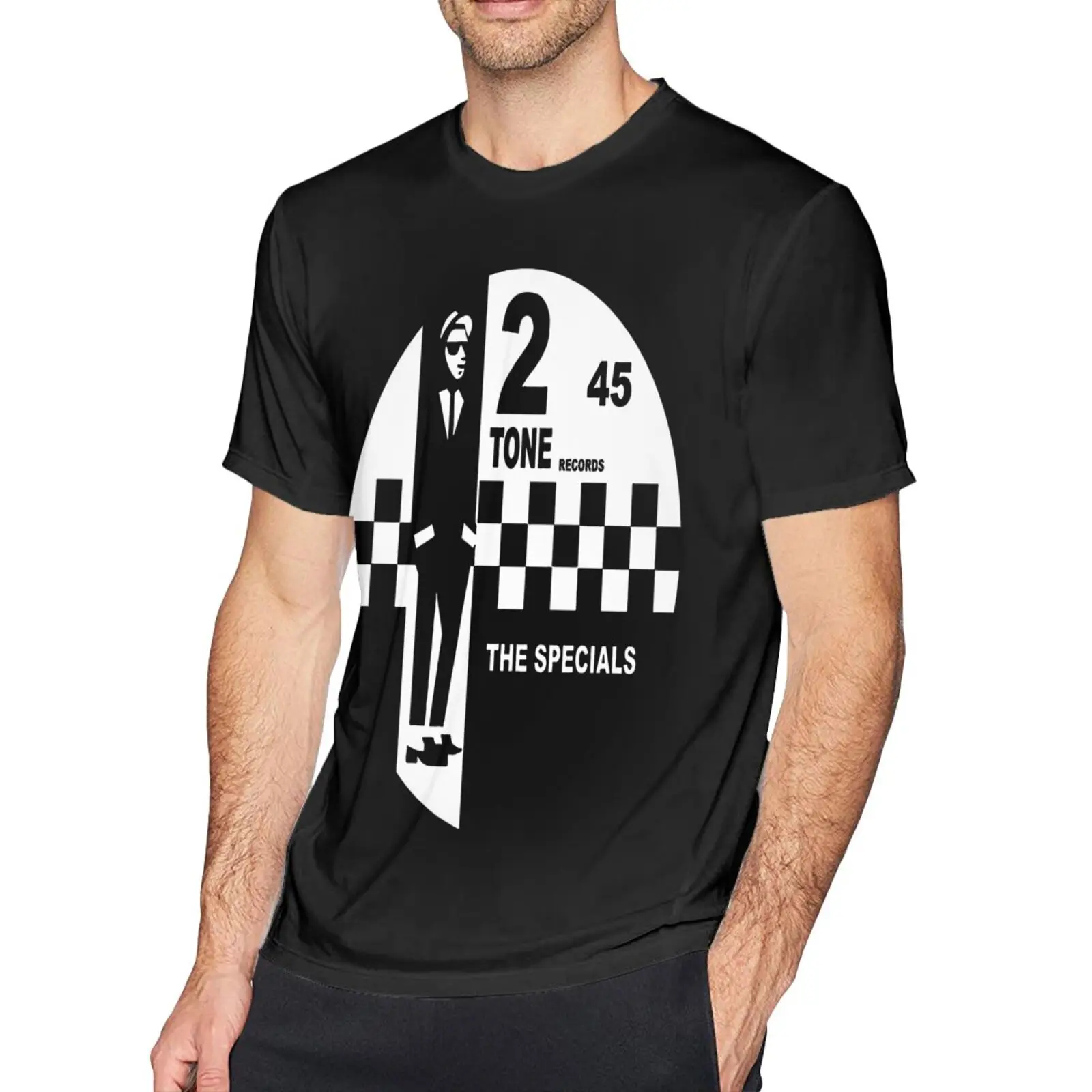 

Футболка мужская грубая с этикеткой 2 тона, топы для манга, винтажная Эстетическая одежда