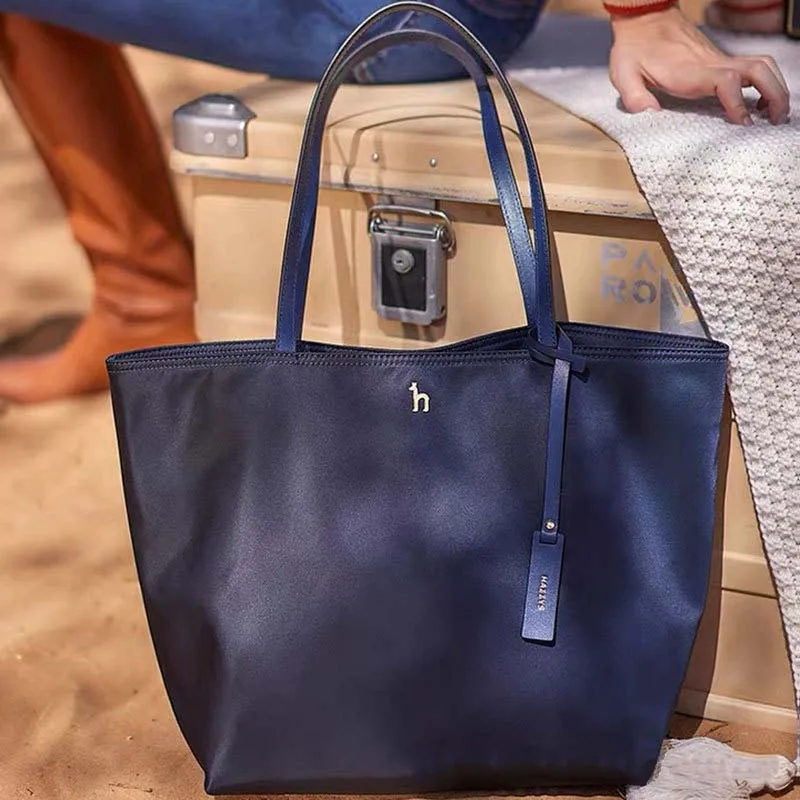 Women Hazzys Golf Messenger Bag Korea Women's  Handbag Ladies Large Capacity Commuter  One Shoulder Tote Top-handle