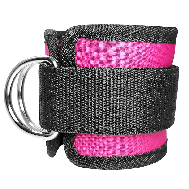 

Cable Ankle Straps For Cable Machines Leg Exercises Double D-Ring Ankle Cuffs For Gym Workouts Glutes Legs Strength