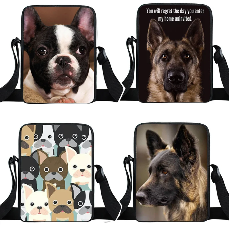 

Сумка-мессенджер Bull Terrier для женщин, маленькая дамская сумочка через плечо в стиле немецкой овчарки, клатч для путешествий