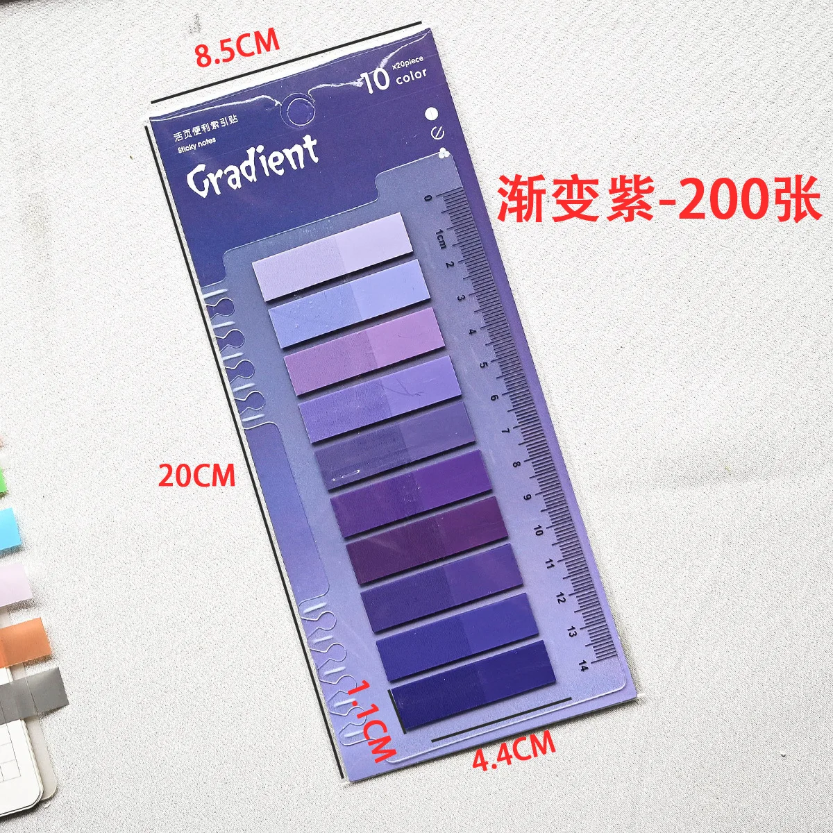 

200 листов, прозрачные красочные индексные блокноты для заметок, офисные школьные канцелярские принадлежности, самоклеящиеся наклейки, липкие блокноты