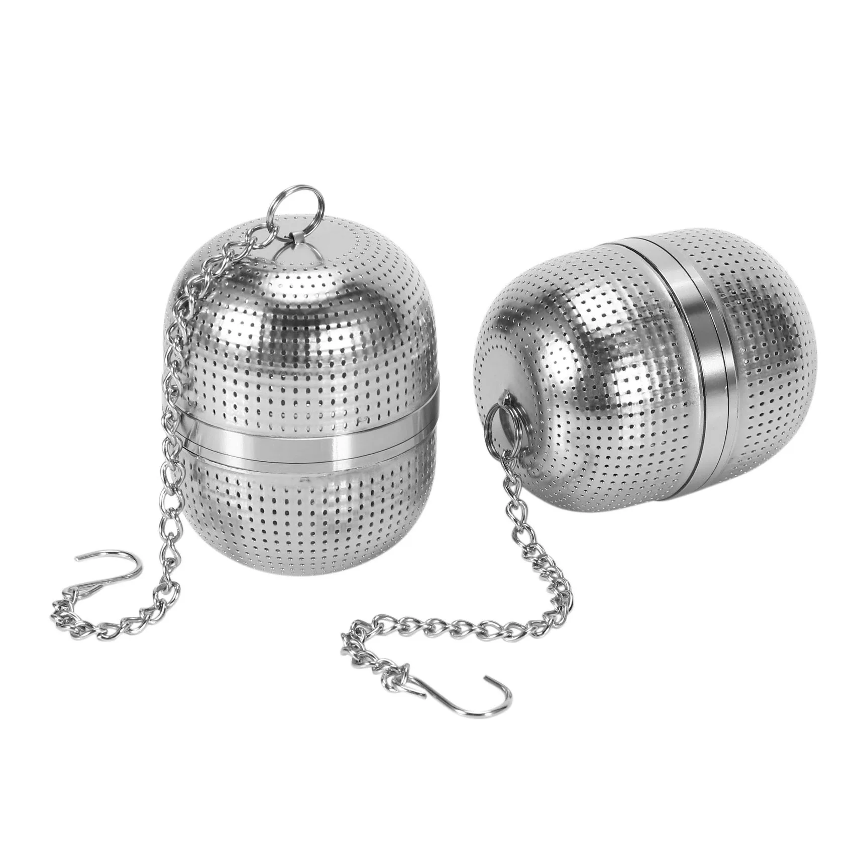 

Tea Infuser Tea Strainer ,Tea Filters for Loose Tea, with Stable Base and Long Chain ,Sealed Thread Connection