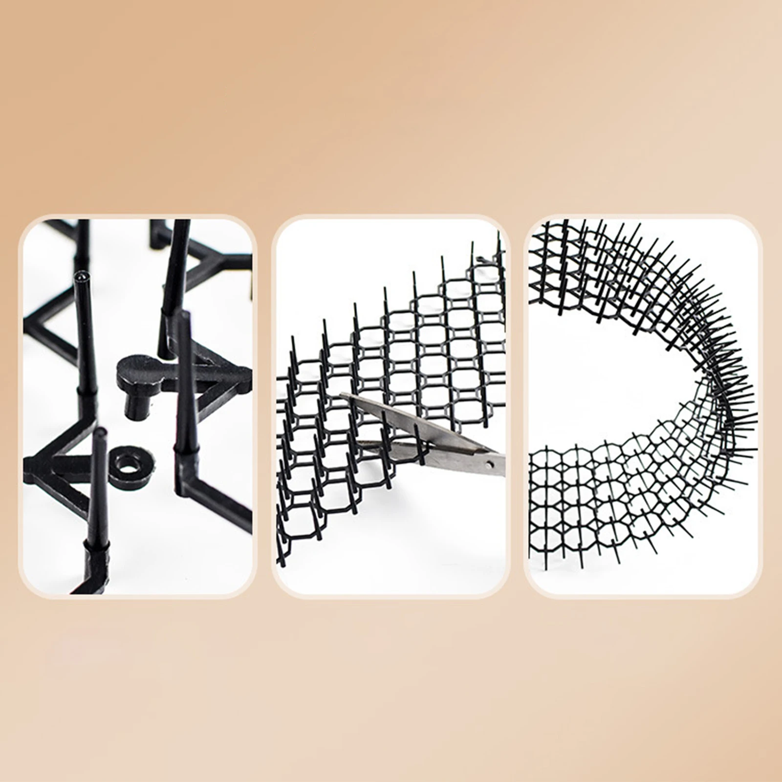 Отпугиватель кошек коврик с шипами защита от скалолазания безвредный для